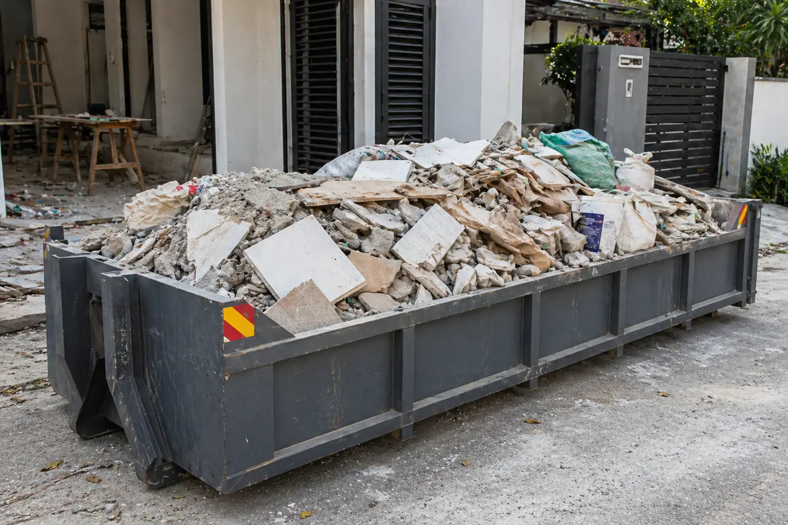 sewa tong roro untuk sisa renovation rumah Seremban