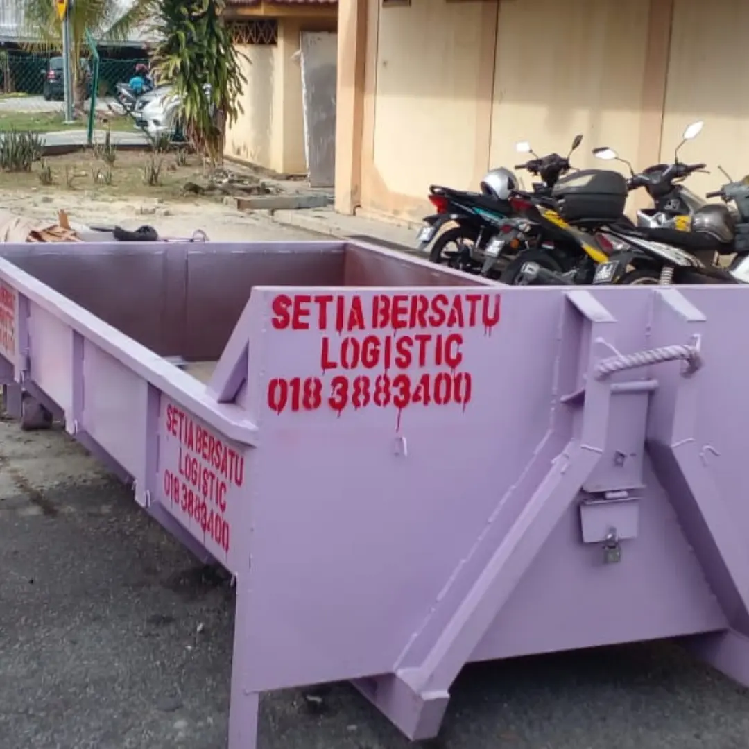 construction waste roro bin in Seremban for concrete wood and building debris removal