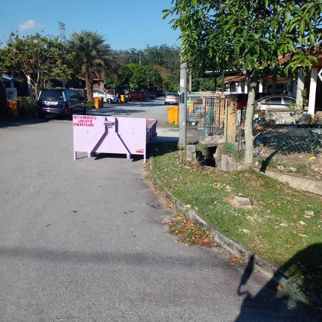 sewa tong roro di Rantau dan Rembau untuk sisa renovation dan pembersihan kawasan