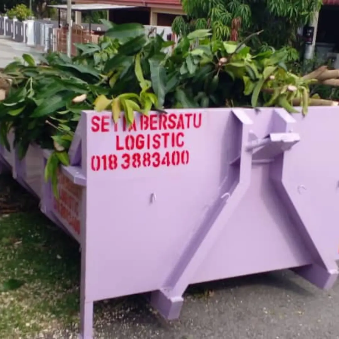 tong roro di Port Dickson PD untuk buang perabot lama dan sampah pukal