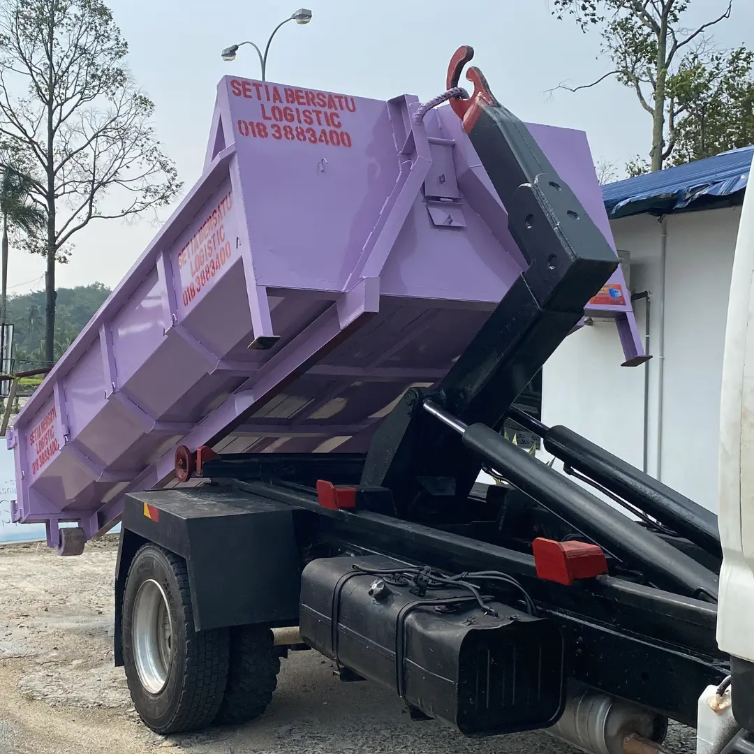 tong roro untuk sisa renovation rumah di Nilai termasuk kayu jubin dan bahan binaan