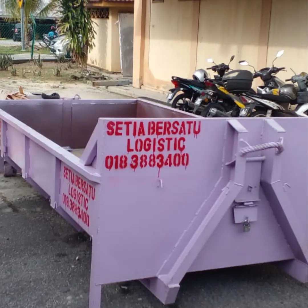 tong sampah roro di Senawang untuk buang sampah besar dan sisa rumah