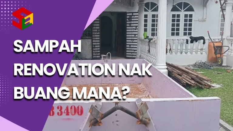 sewa tong roro untuk buang sampah renovate